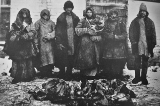 Съели все. И людей ели тоже