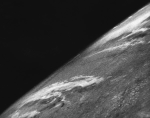 Первое фото из космоса. 1946 год